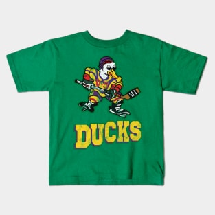 Classic Mighty Ducks Logo Kids T-Shirt